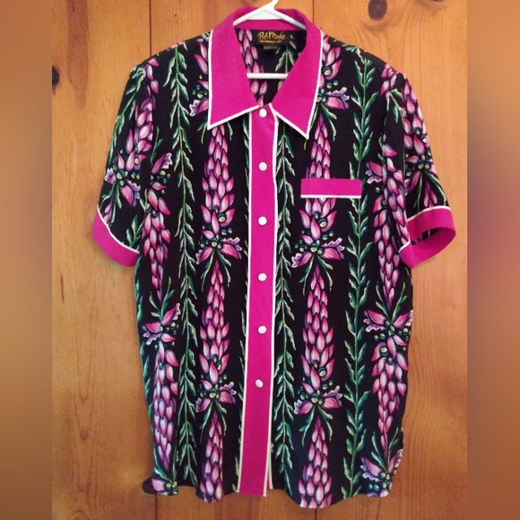 Bob Mackie Silk Tropical Print Twinset - Picture 8 of 12